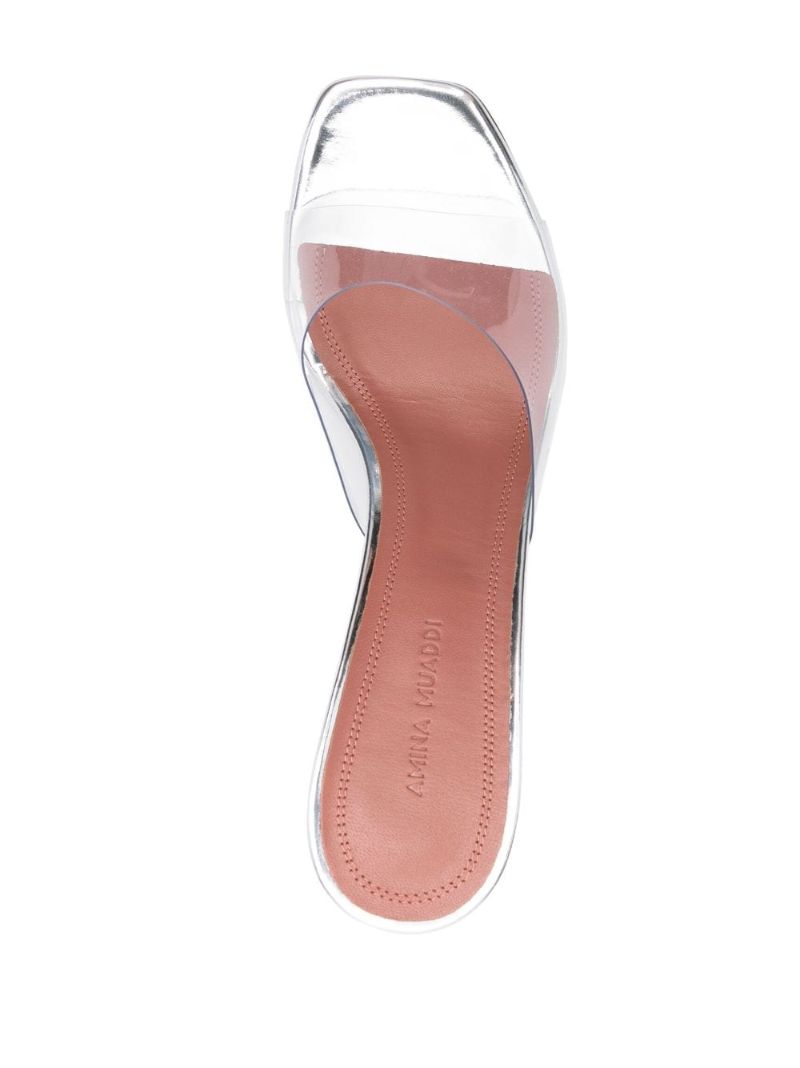 Silver Lupita 95 Mules