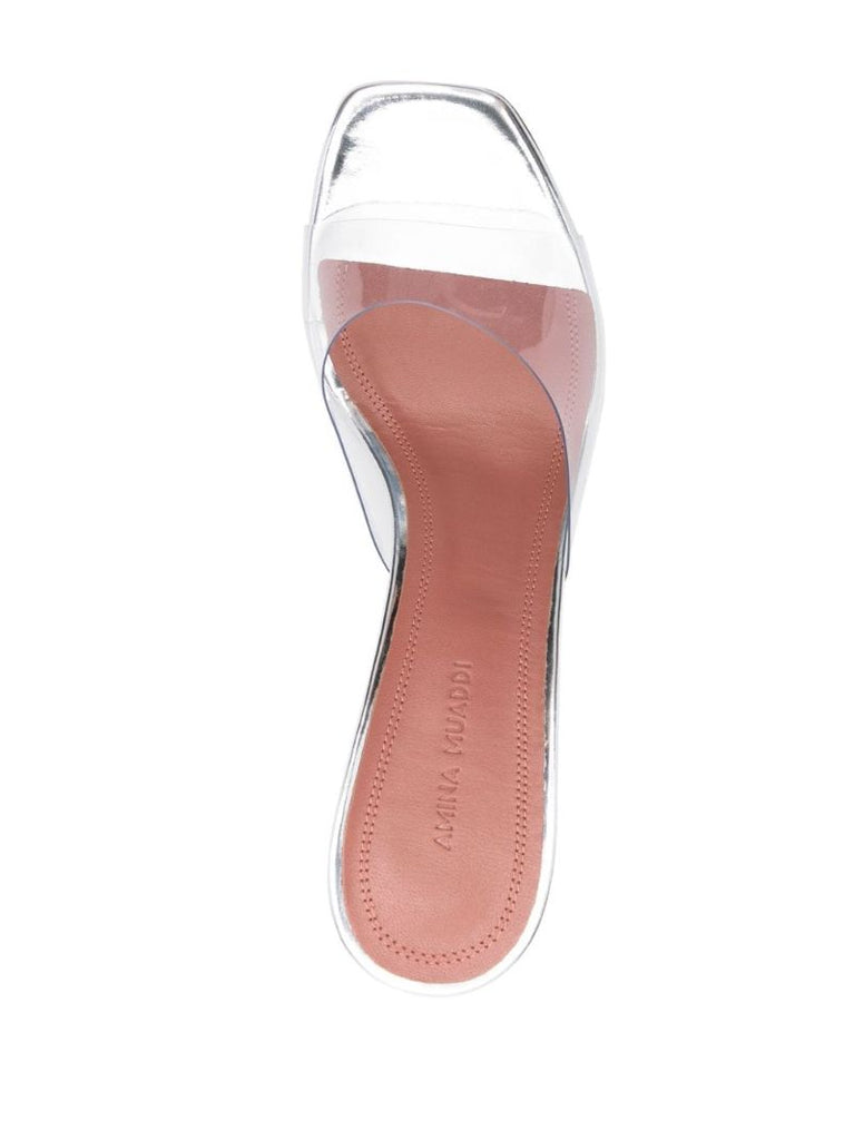 Silver Lupita 95 Mules