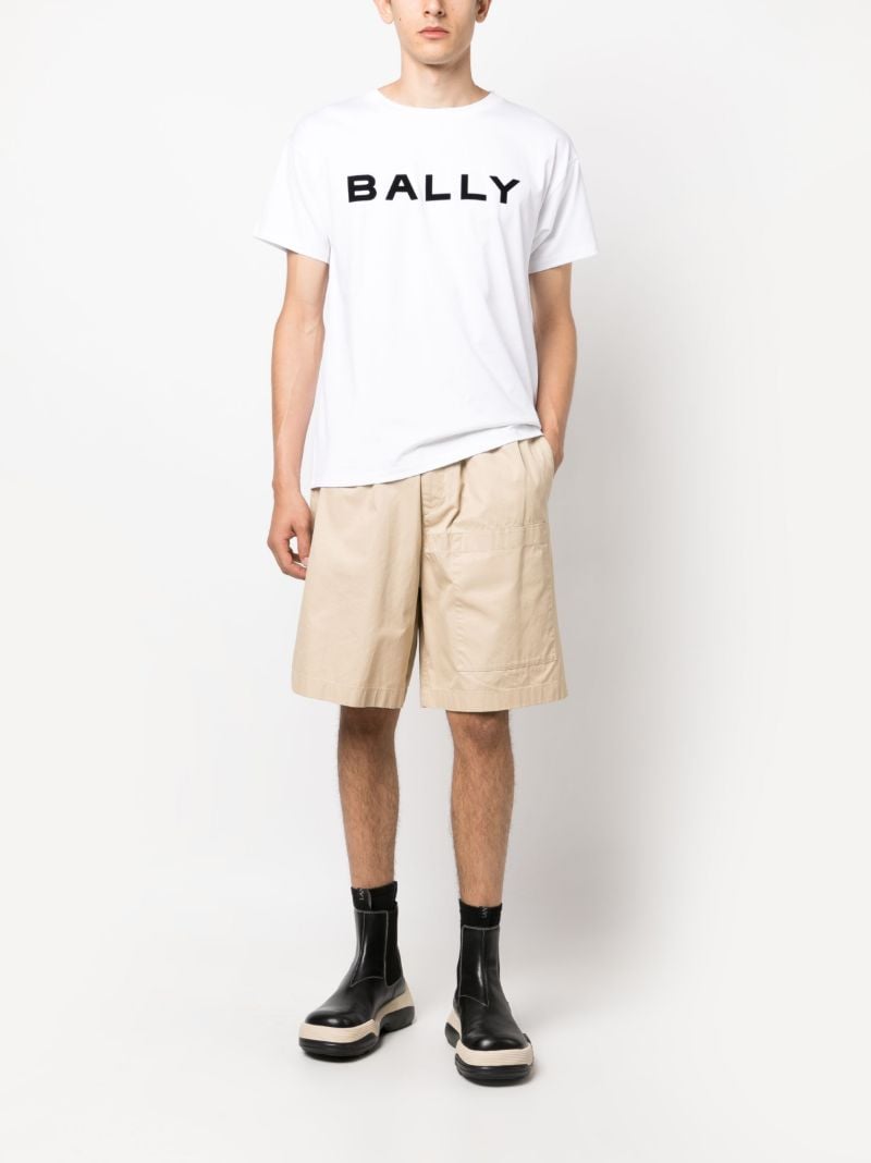 White Logo-print Organic Cotton T-shirt