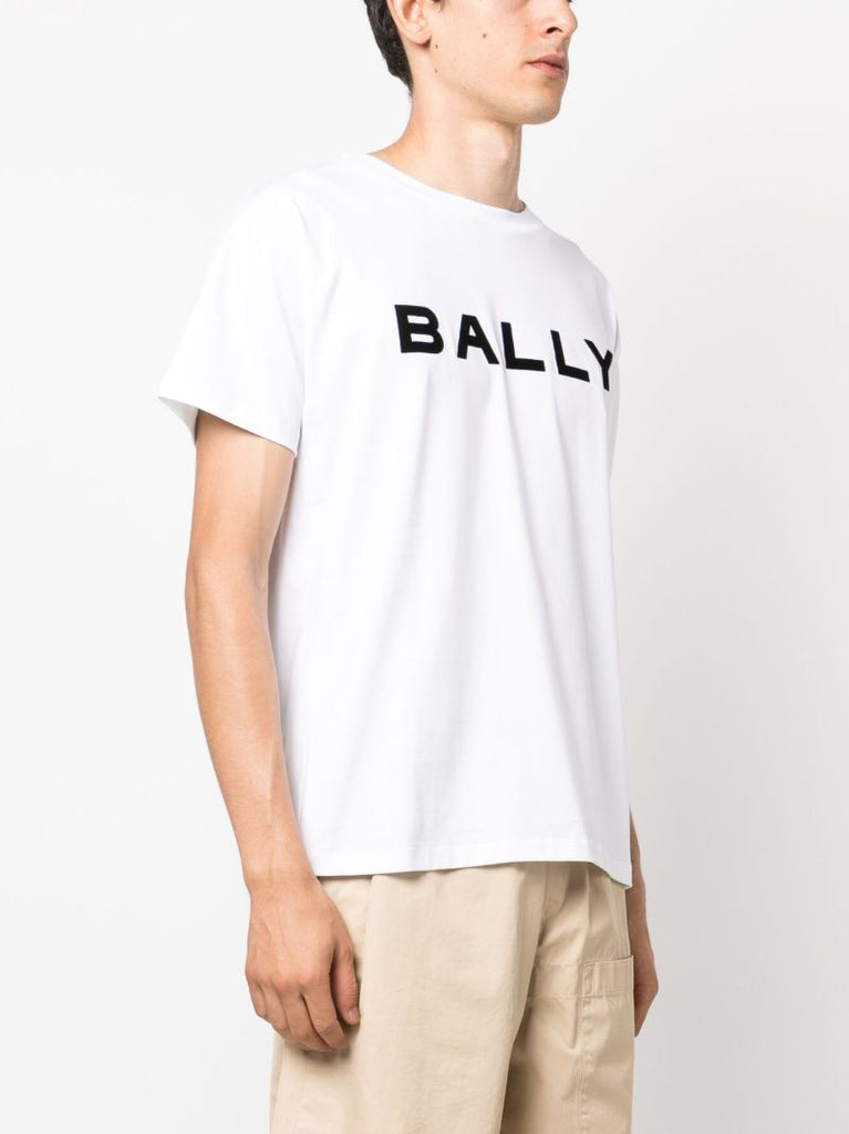 White Logo-print Organic Cotton T-shirt