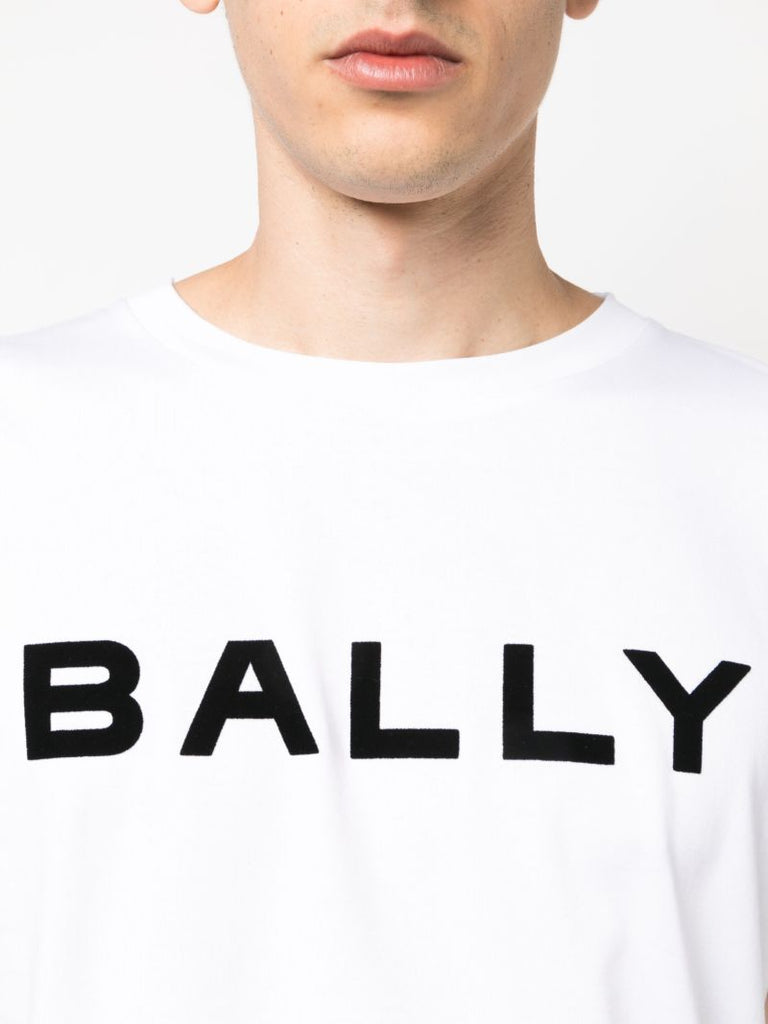 White Logo-print Organic Cotton T-shirt