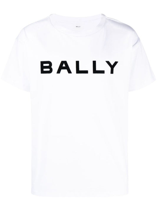 White Logo-print Organic Cotton T-shirt