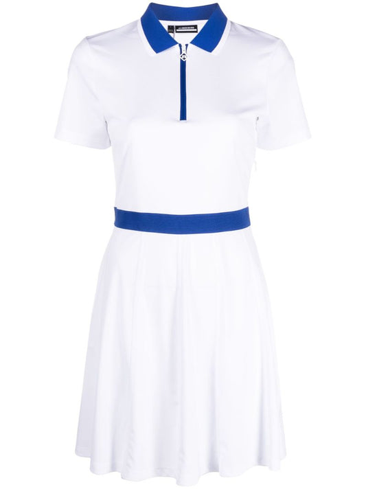 White Helga Polo Dress