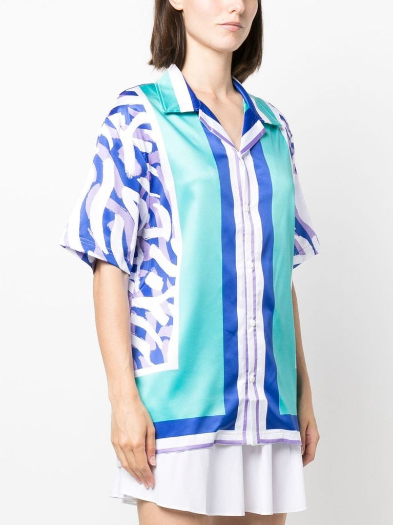 Multicolour Bay Abstract Print Shirt