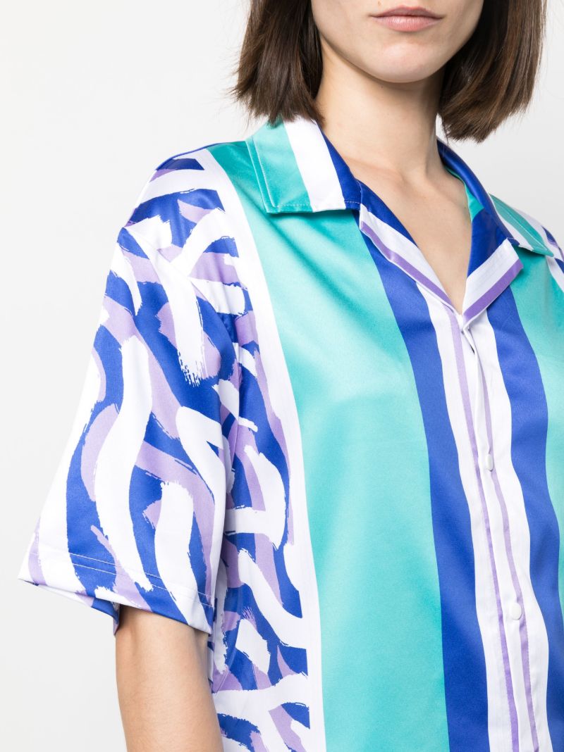 Multicolour Bay Abstract Print Shirt