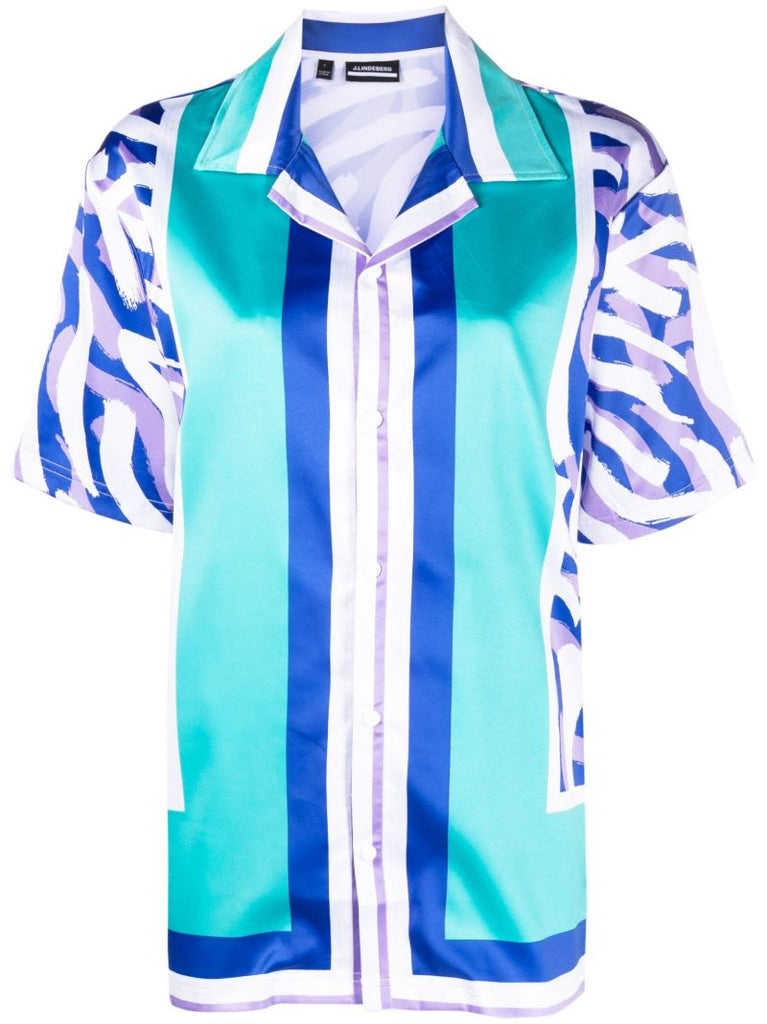 Multicolour Bay Abstract Print Shirt