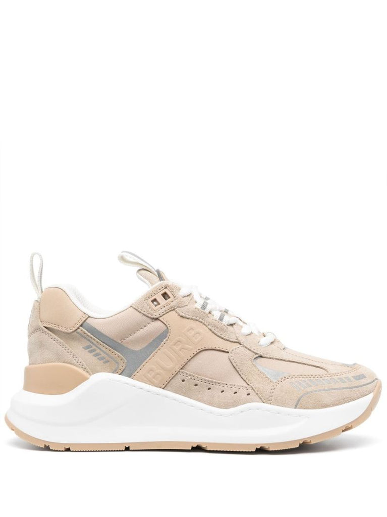 Neutral Chunky Low-top Sneakers