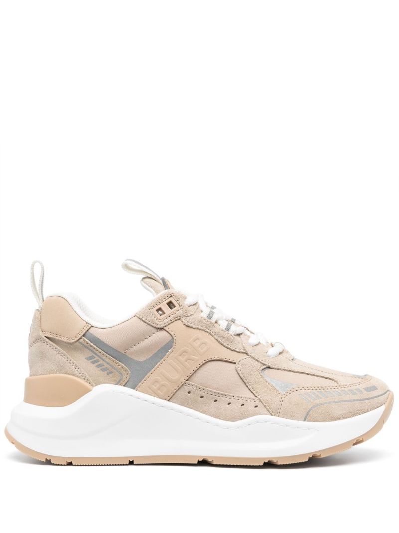 Neutral Chunky Low-top Sneakers
