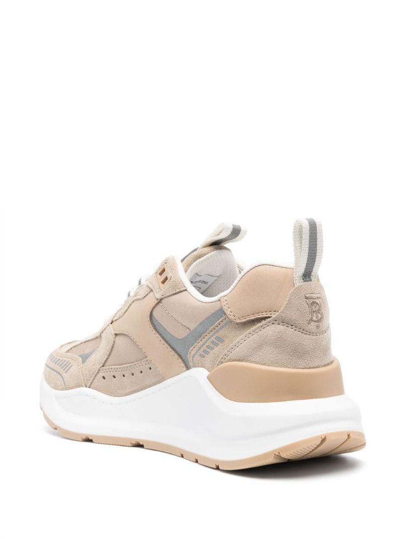 Neutral Chunky Low-top Sneakers