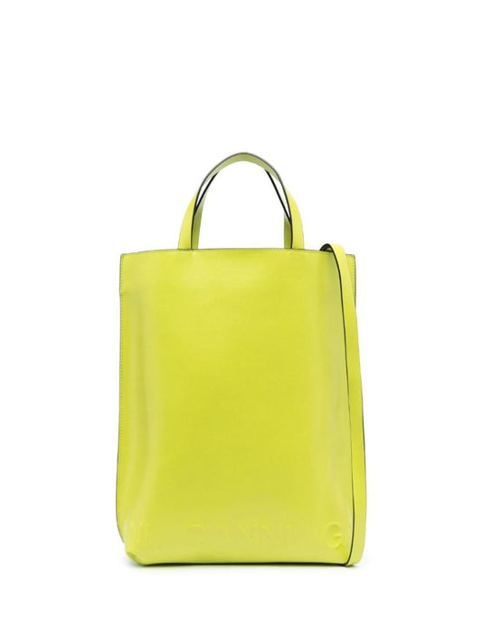 Yellow Banner Medium Tote Bag
