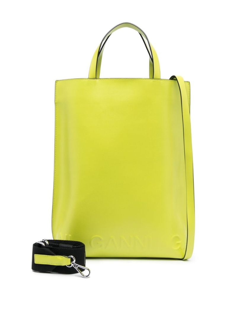 Yellow Banner Medium Tote Bag