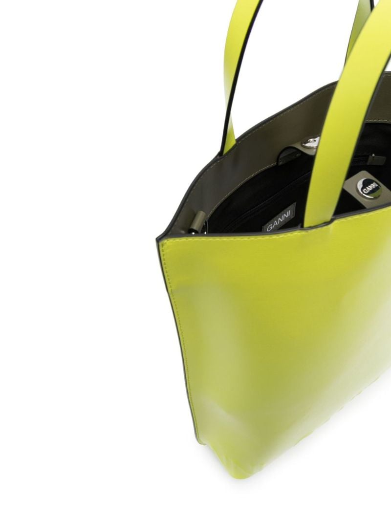 Yellow Banner Medium Tote Bag