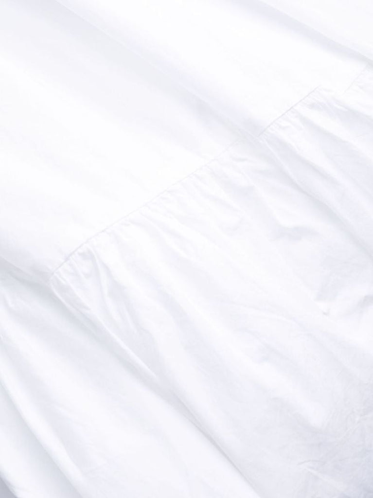 Puff-sleeve Organic Cotton Dress