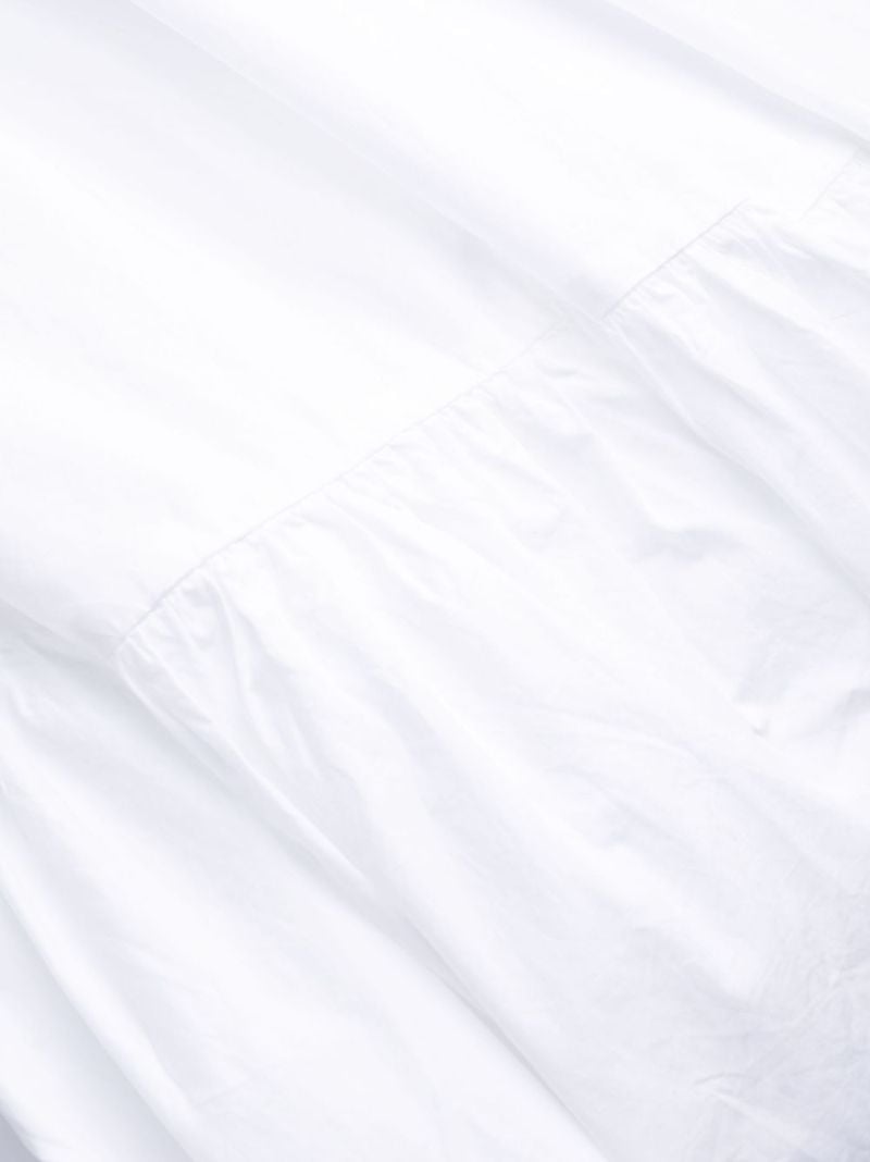 Puff-sleeve Organic Cotton Dress