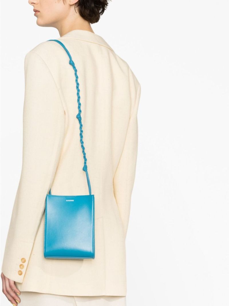 Black Tangle Small Leather Cross-body Bag