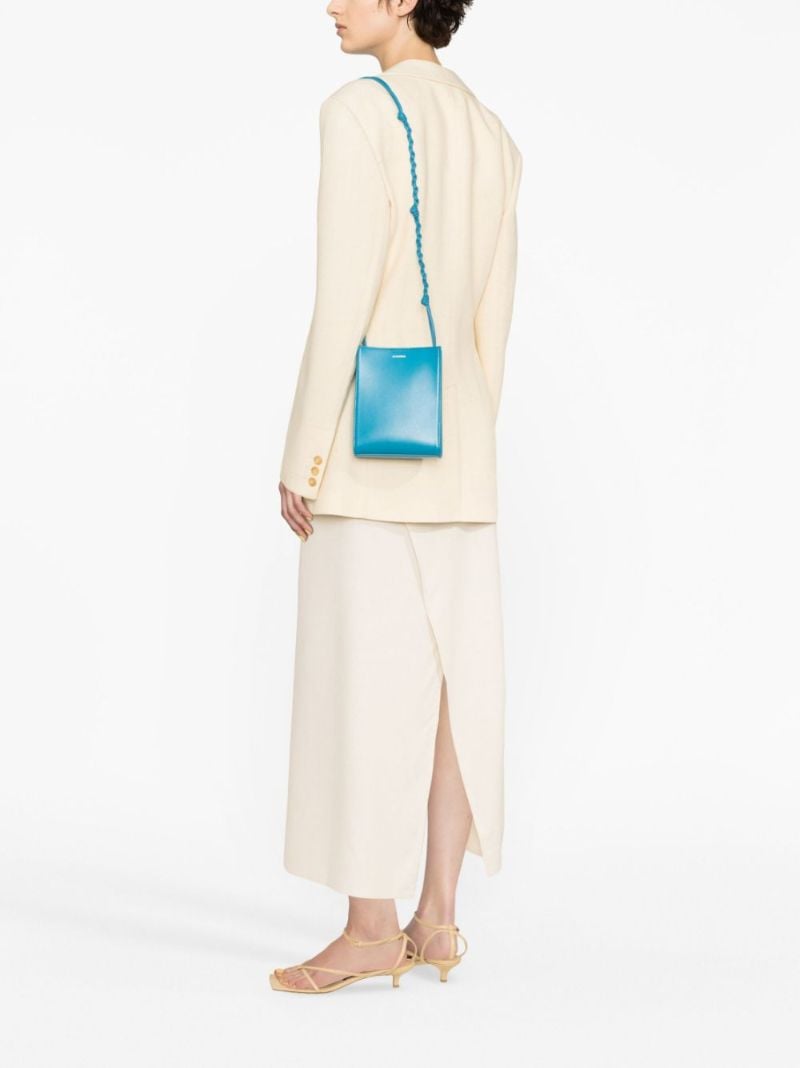 Black Tangle Small Leather Cross-body Bag