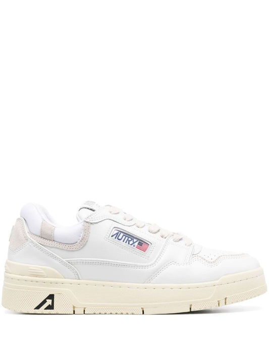 White Clc Leather Sneakers