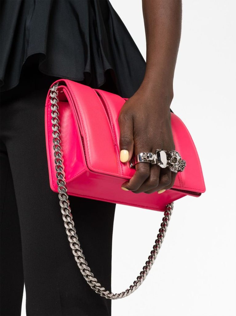 Pink Knuckleduster Shoulder Bag