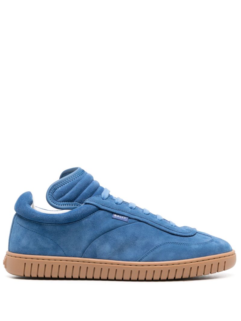 Blue Parrel Suede Sneakers