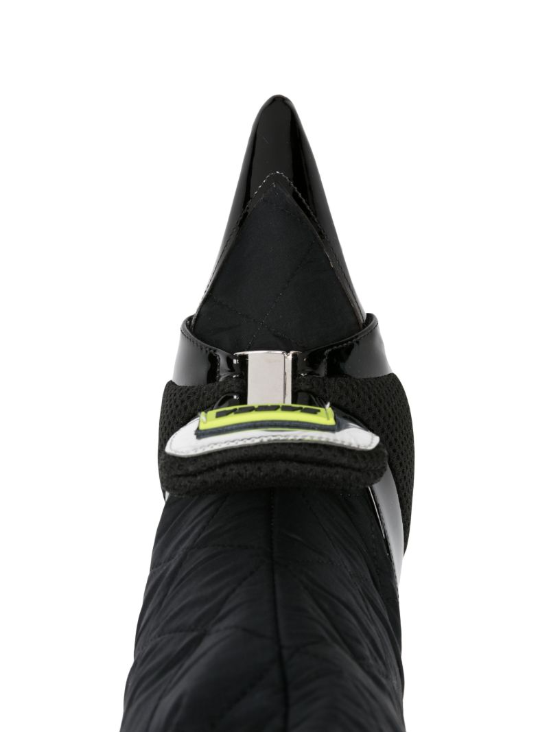 Black Tarantula 100 Knee-high Boots