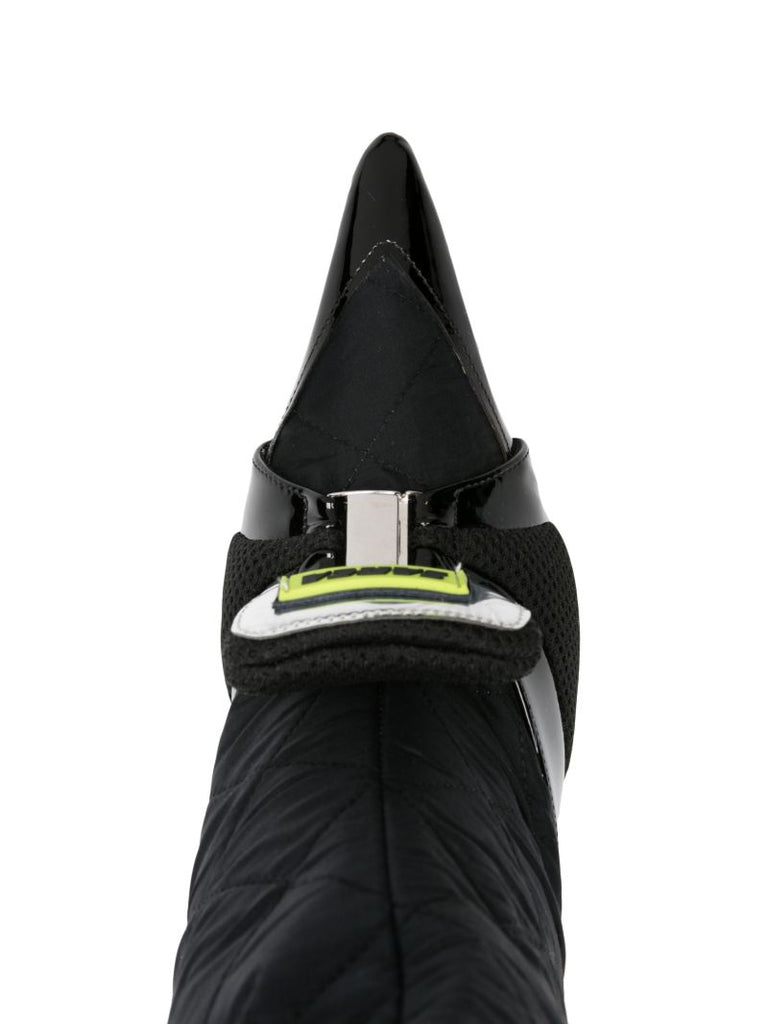 Black Tarantula 100 Knee-high Boots