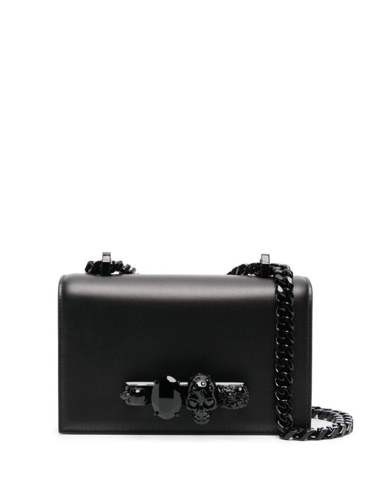 Black Mini Embellished Crossbody Bag