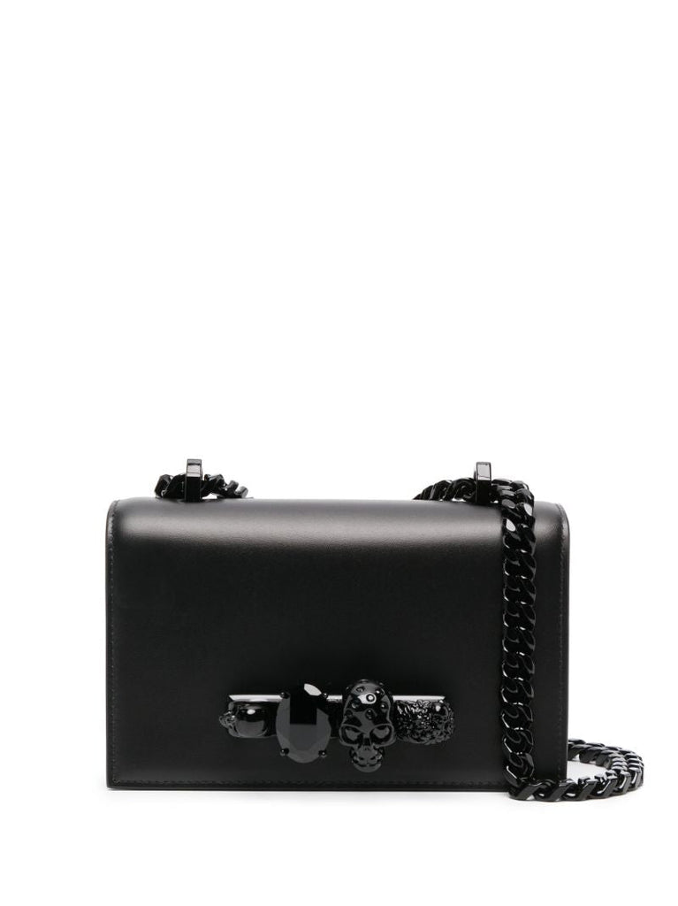 Black Mini Embellished Crossbody Bag
