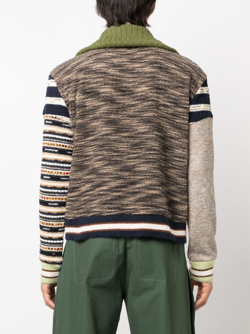Multicolour Blifden Patchwork Cardigan