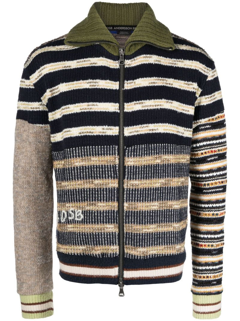 Multicolour Blifden Patchwork Cardigan