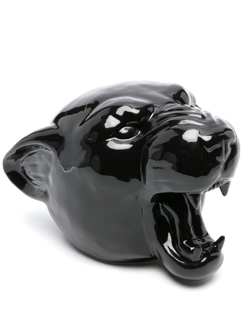 Black Panther Ceramic Incense Chamber