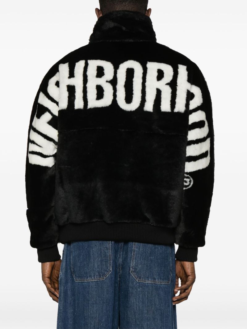 Black Faux-fur Jacket