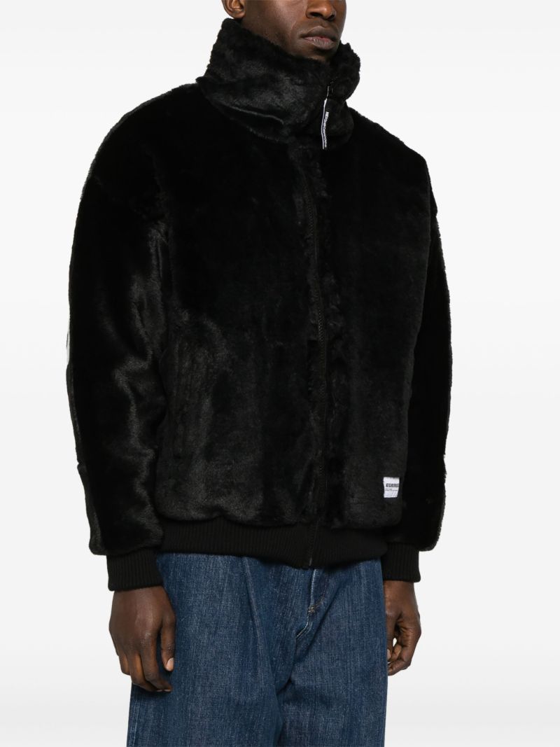 Black Faux-fur Jacket