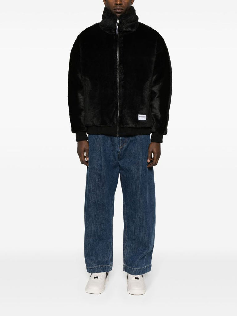 Black Faux-fur Jacket