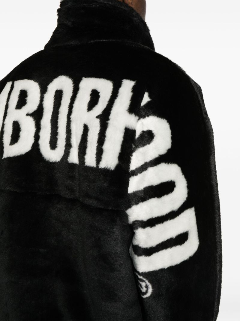 Black Faux-fur Jacket