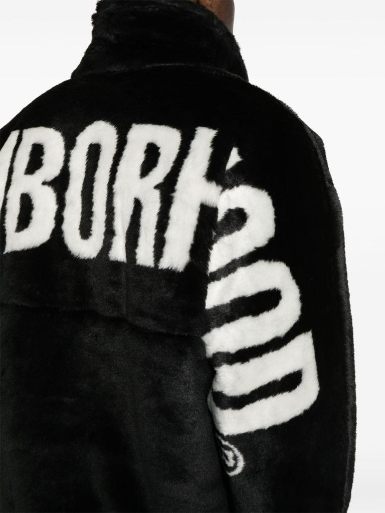 Black Faux-fur Jacket