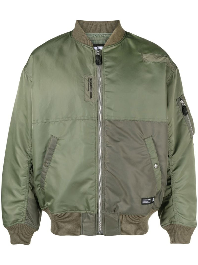 Green Ma-1 Bomber Jacket