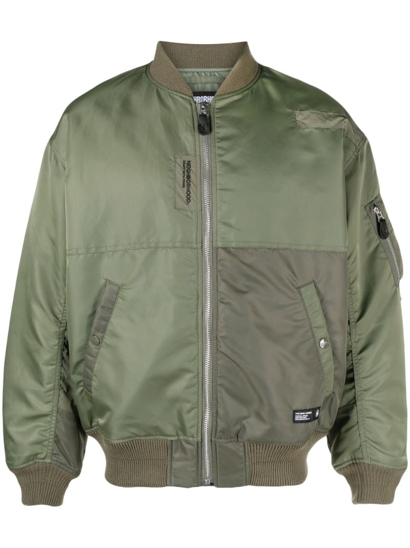 Green Ma-1 Bomber Jacket