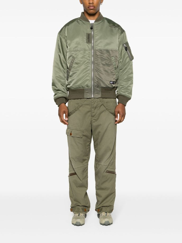 Green Ma-1 Bomber Jacket