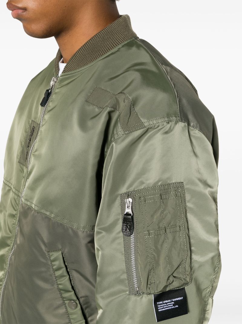 Green Ma-1 Bomber Jacket