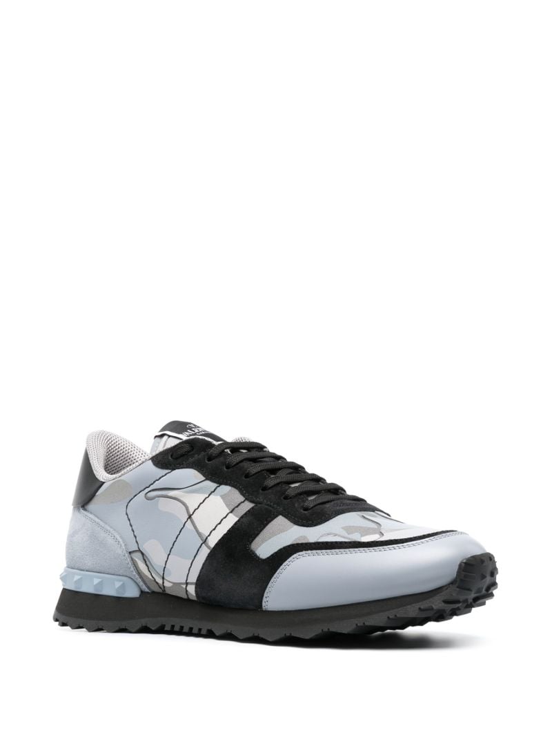 Grey Rock Runner Lace-up Sneakers