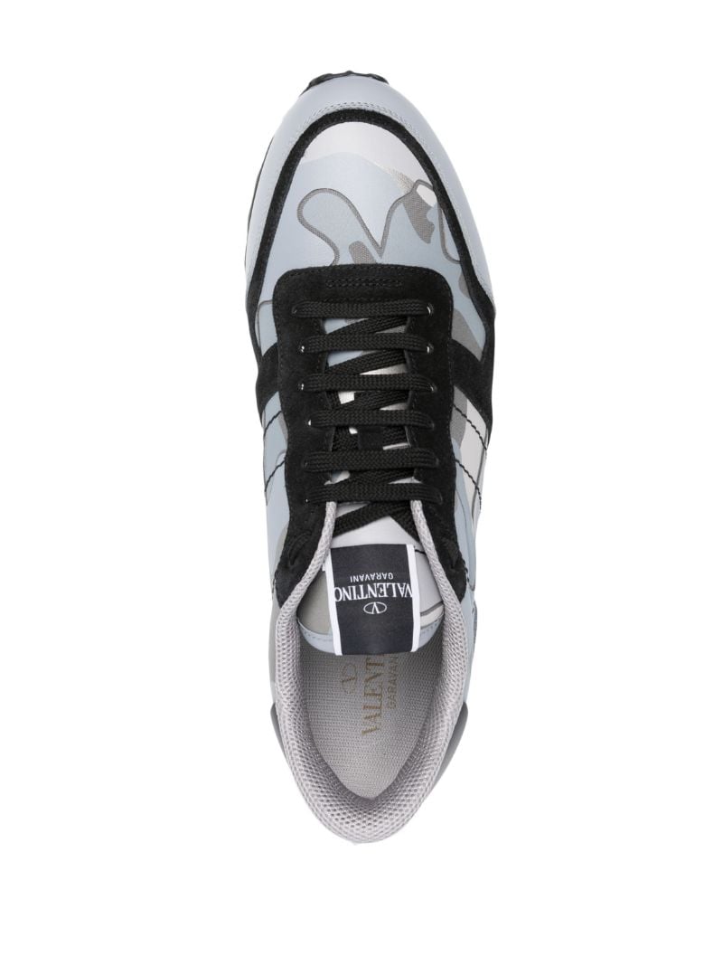 Grey Rock Runner Lace-up Sneakers