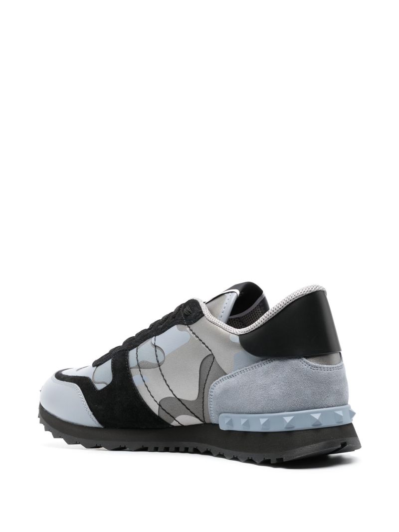 Grey Rock Runner Lace-up Sneakers