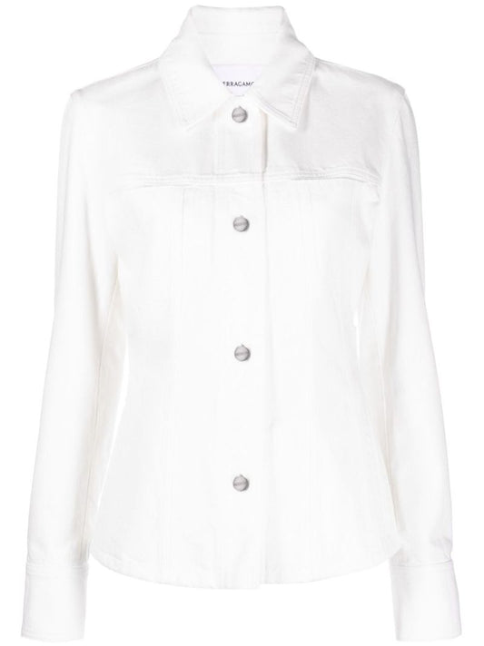 White Denim Jacket