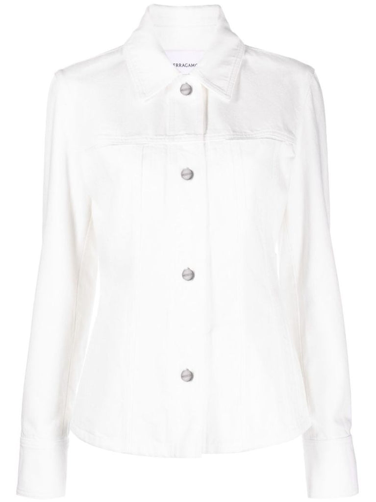 White Denim Jacket