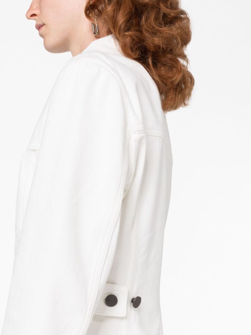 White Denim Jacket