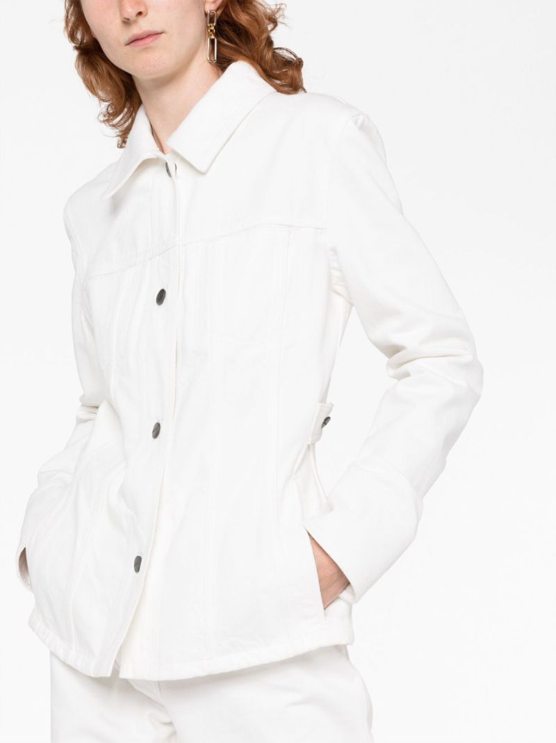 White Denim Jacket