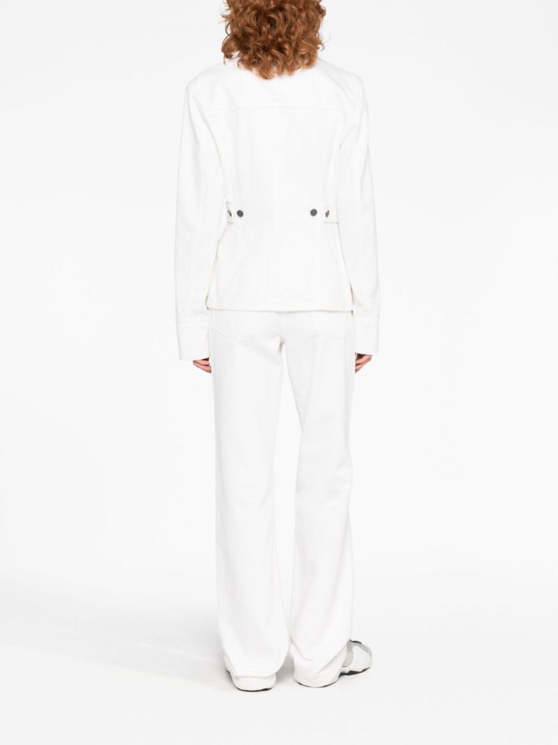 White Denim Jacket