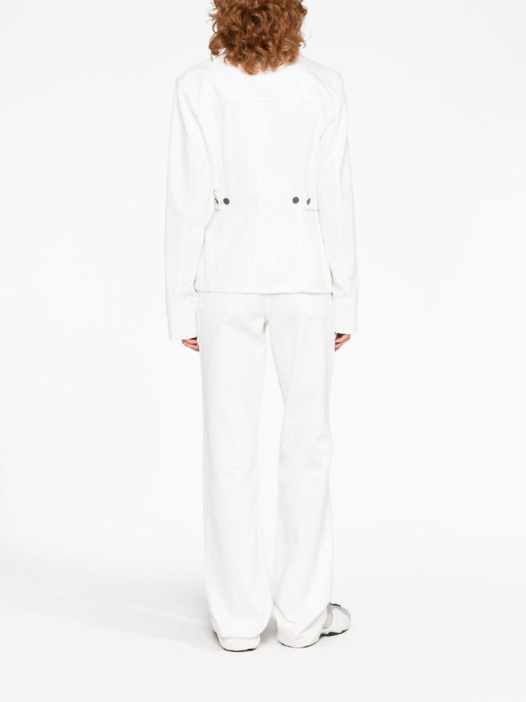 White Denim Jacket