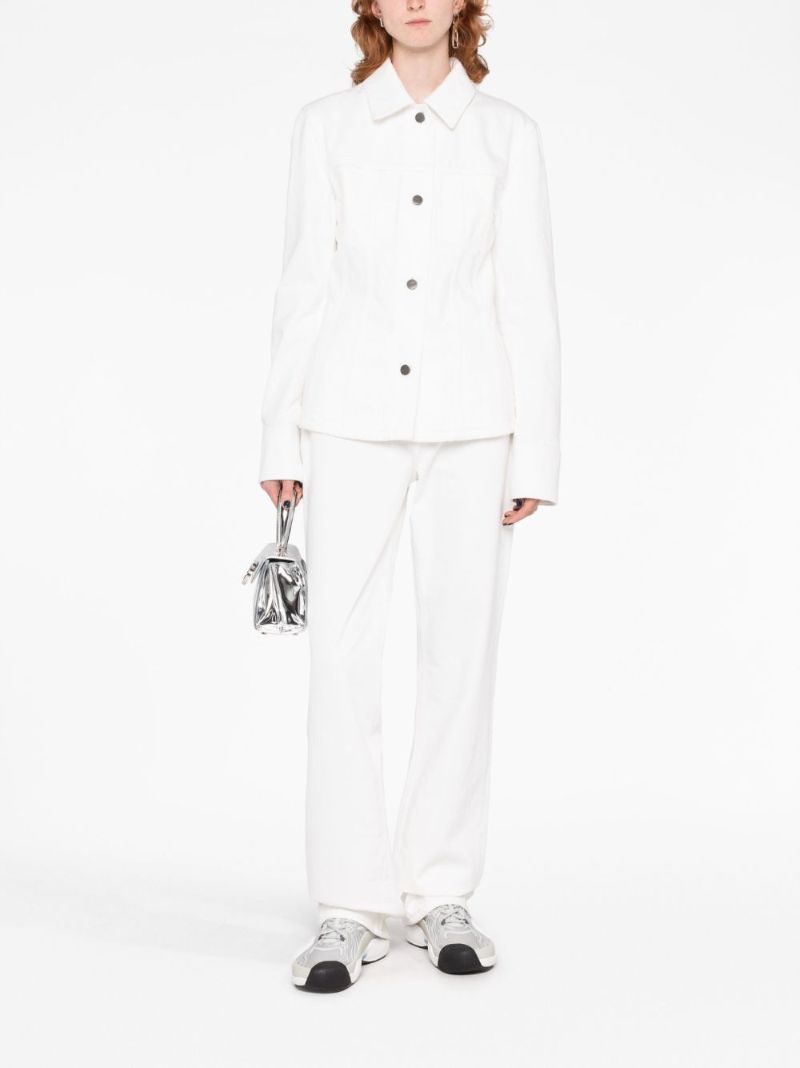White Denim Jacket