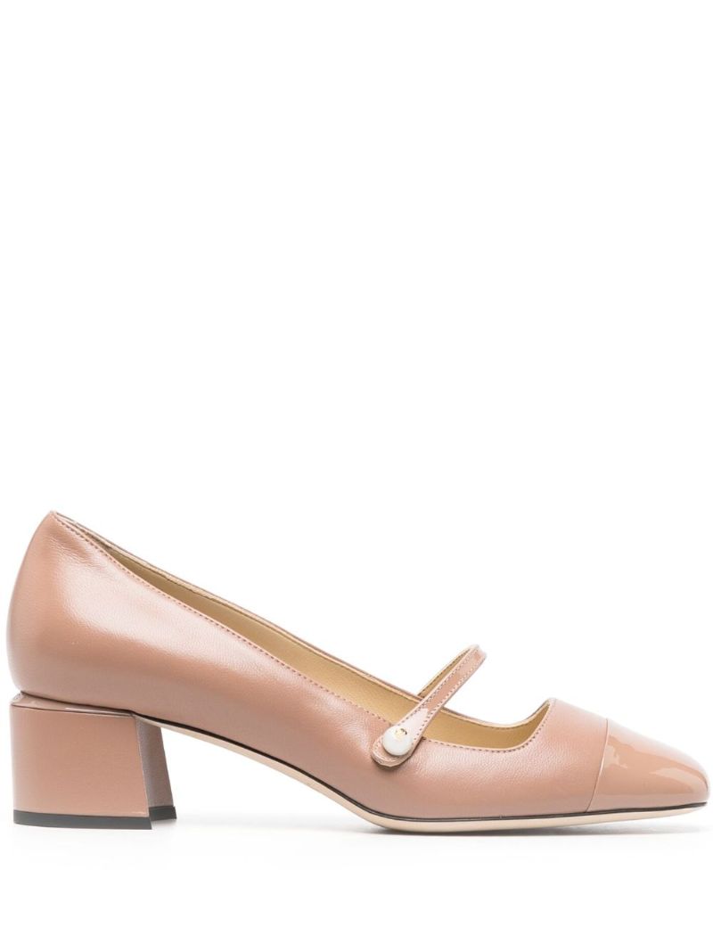 45mm Elisa Leather Pumps